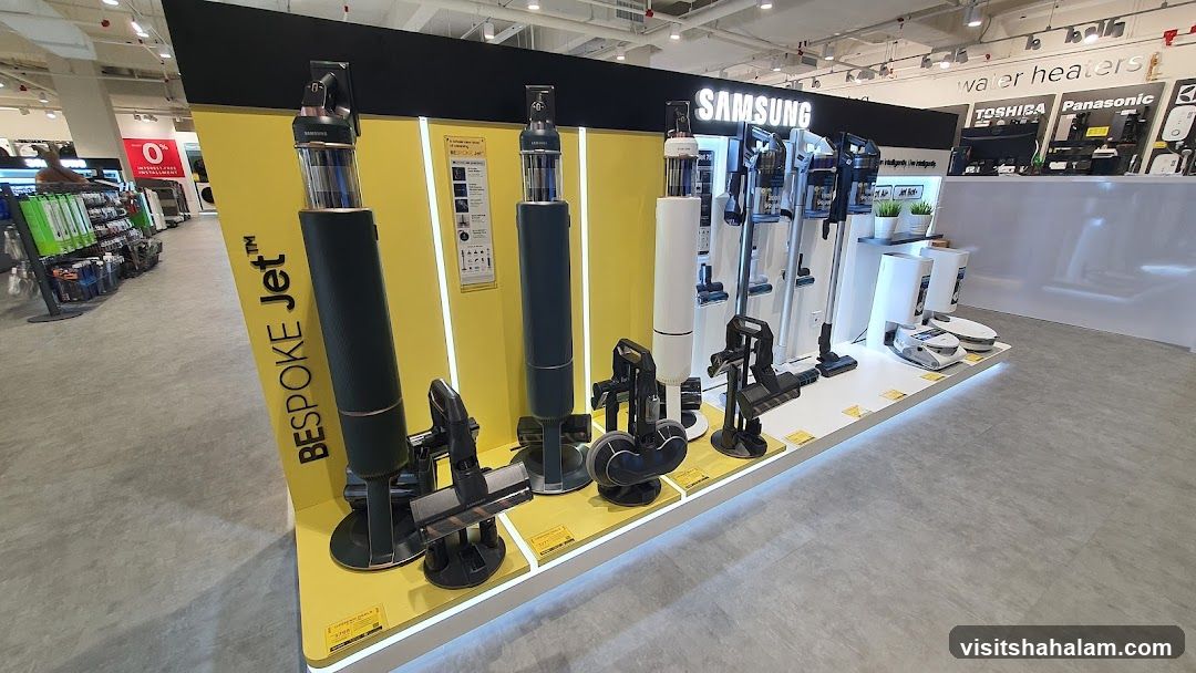 Samsung Bespoke Jet Vacuum Display