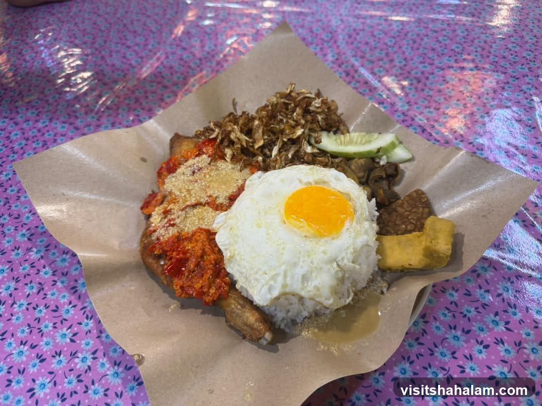 Fried Chicken Rice Plate