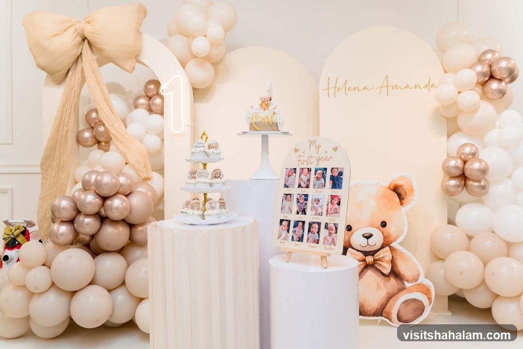 First Birthday Celebration Setup