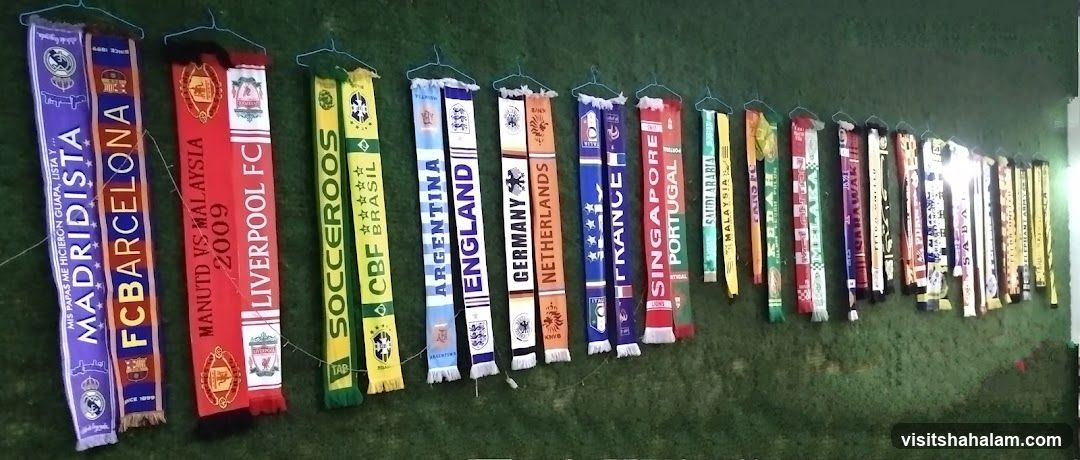 Sports Scarves Display