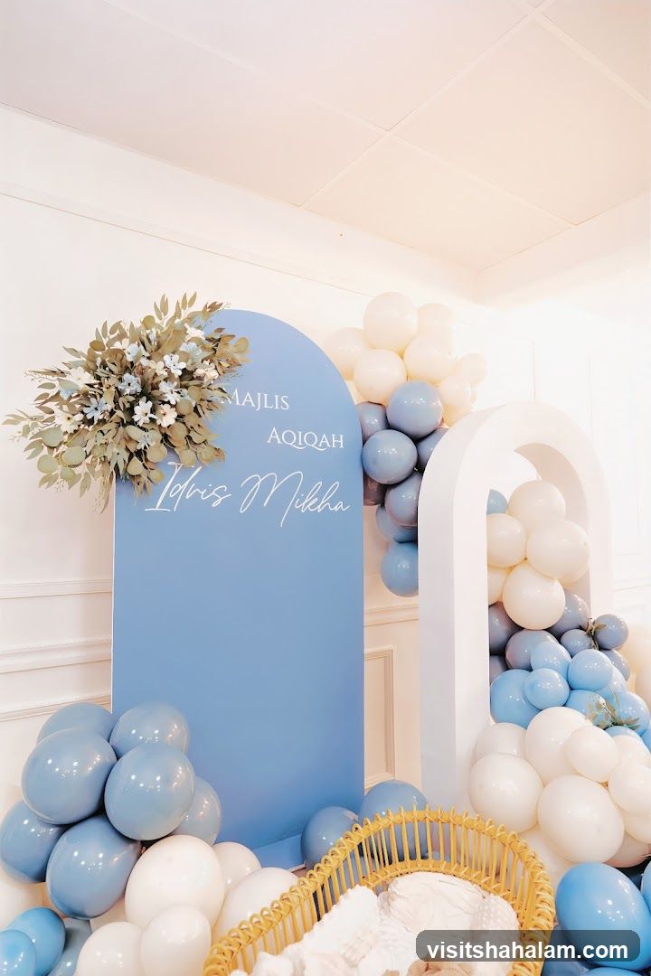 Baby Aqiqah Decoration