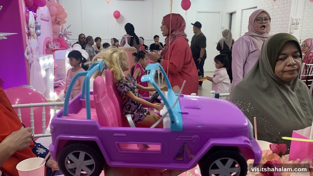 Barbie-themed birthday party