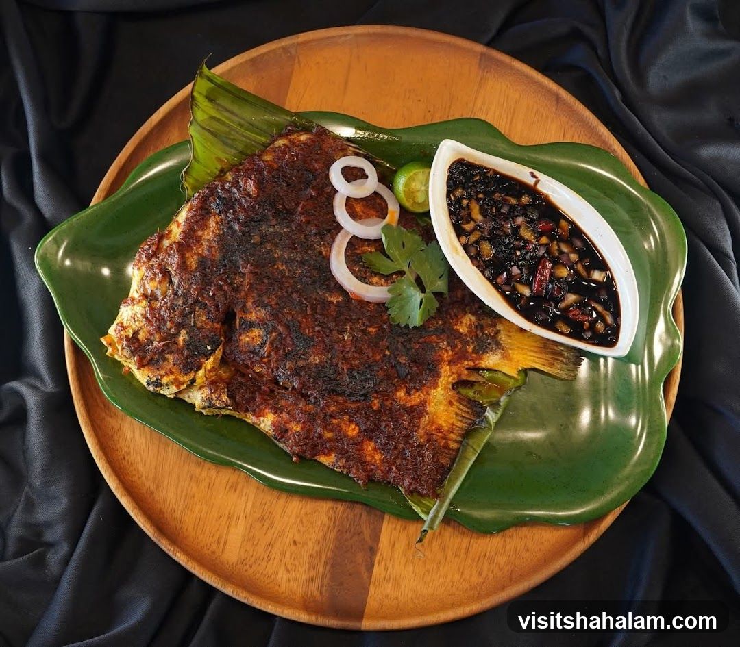 Grilled Fish with Sauce