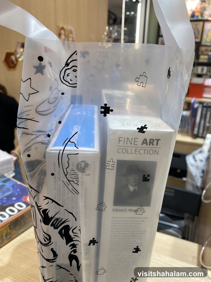 Shopping Bag with Puzzles