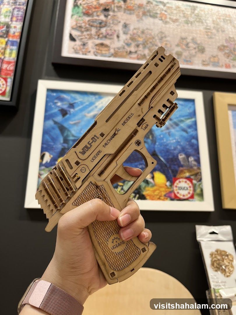 Wooden Model Gun