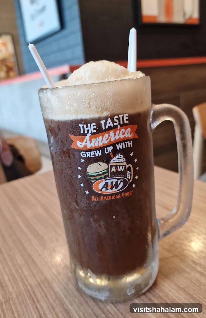 A&W Root Beer Float