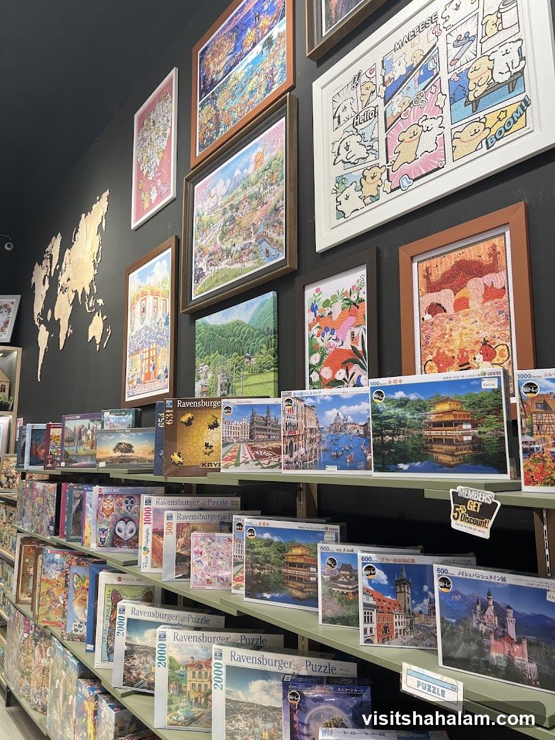 Puzzle Store Interior