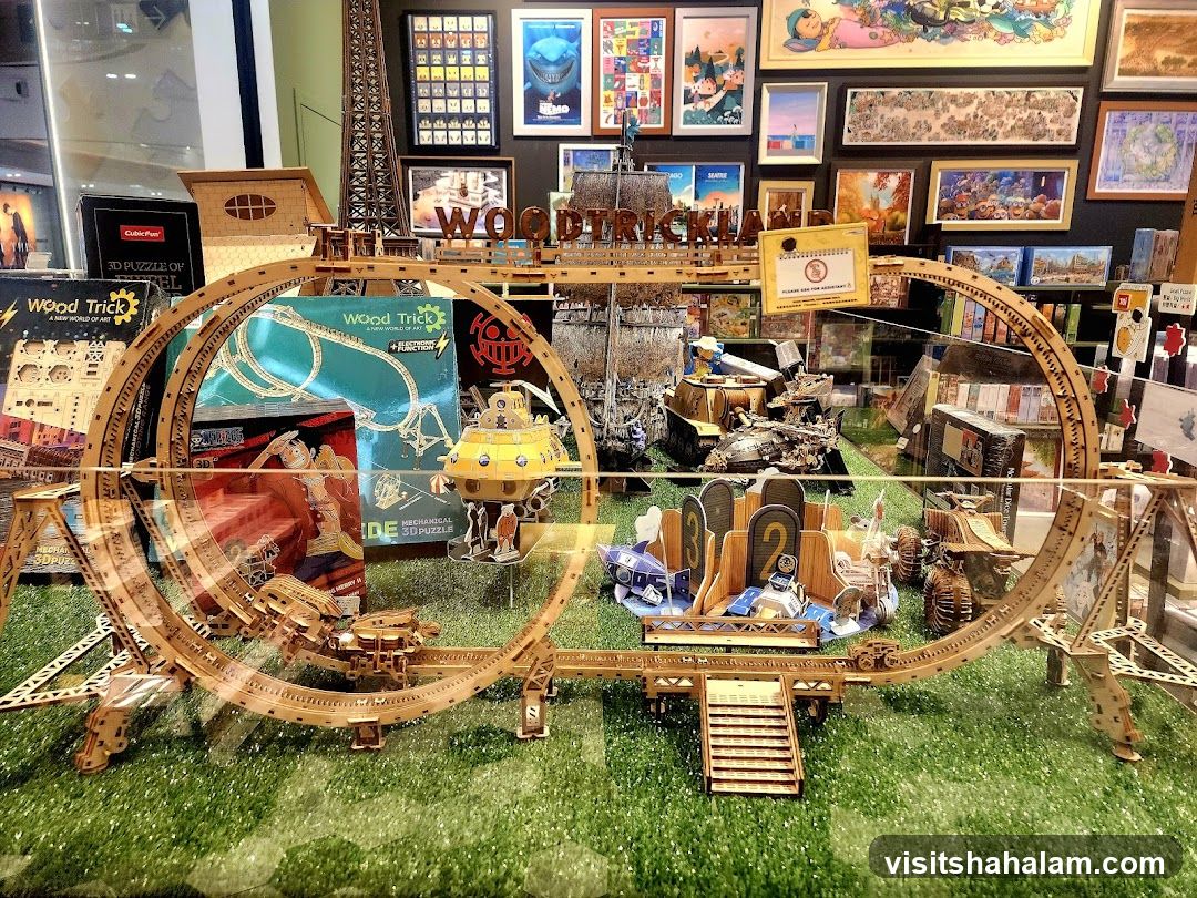 Wood Trick 3D Puzzles Display