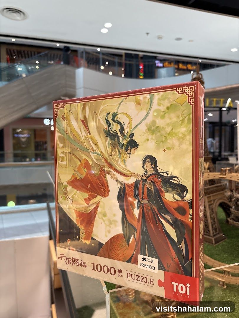Puzzle Box with Anime-style Artwork