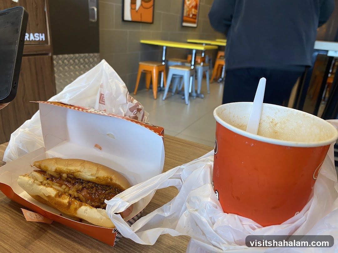 Hot Dog and Drink