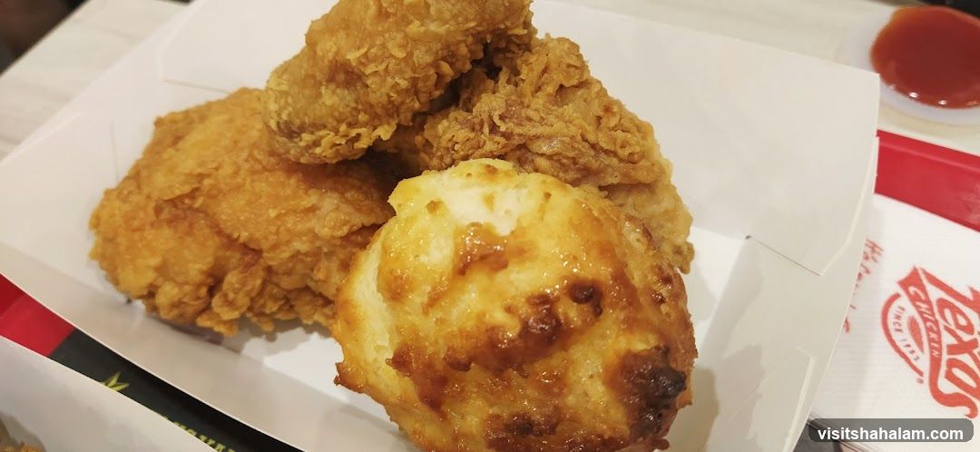 Fried Chicken and Biscuit