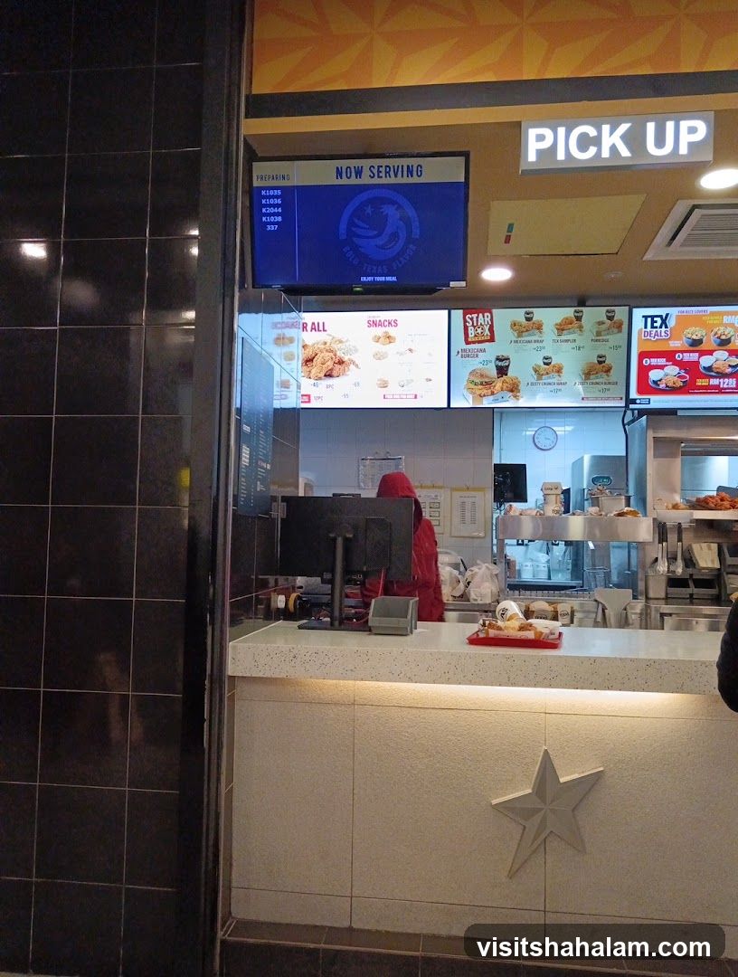 Fast Food Pick-Up Counter