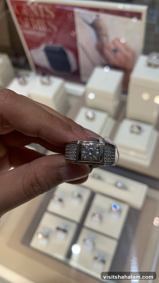 Man's Ring Display