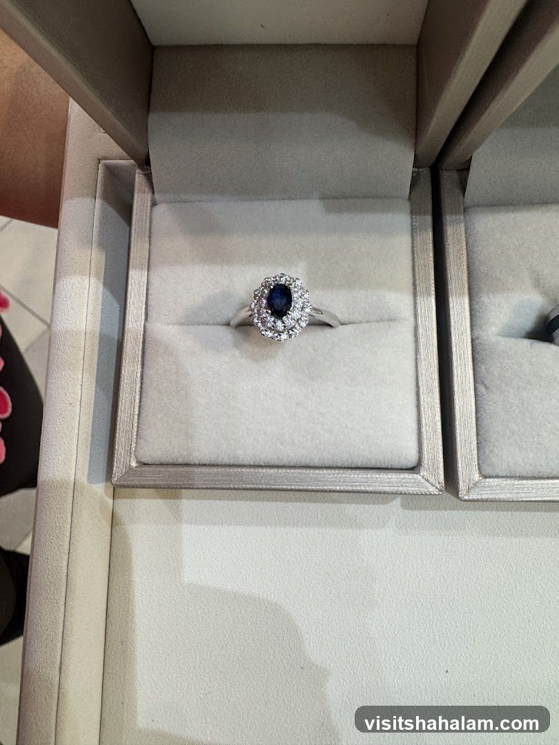 Diamond and Sapphire Ring