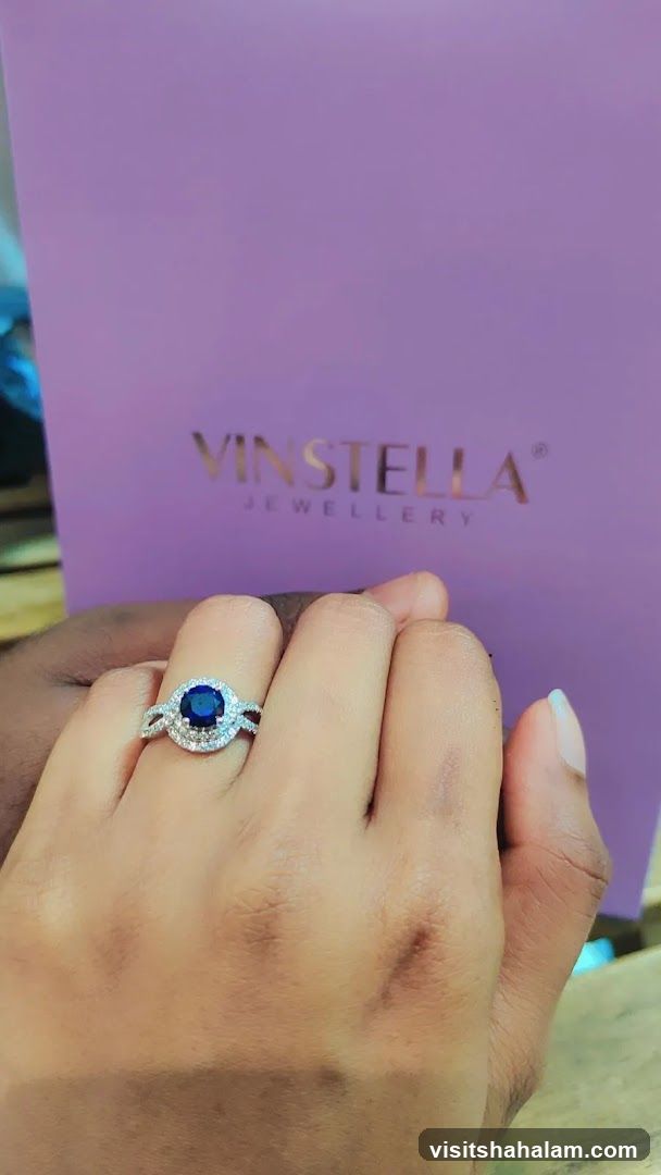 Diamond and Sapphire Ring
