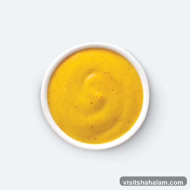 Mustard in a bowl