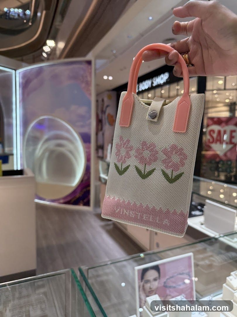 Small Bag with Floral Design