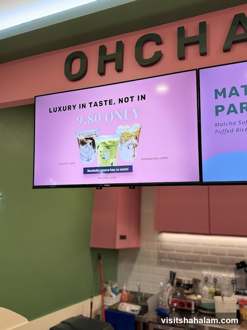 OHCHA Menu Display