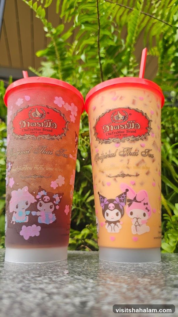 Two Thai Iced Teas