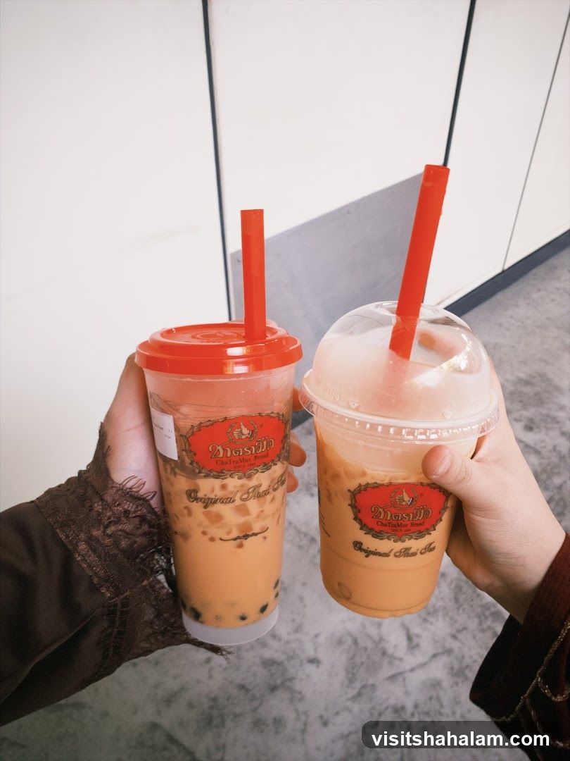 Two Thai Iced Teas