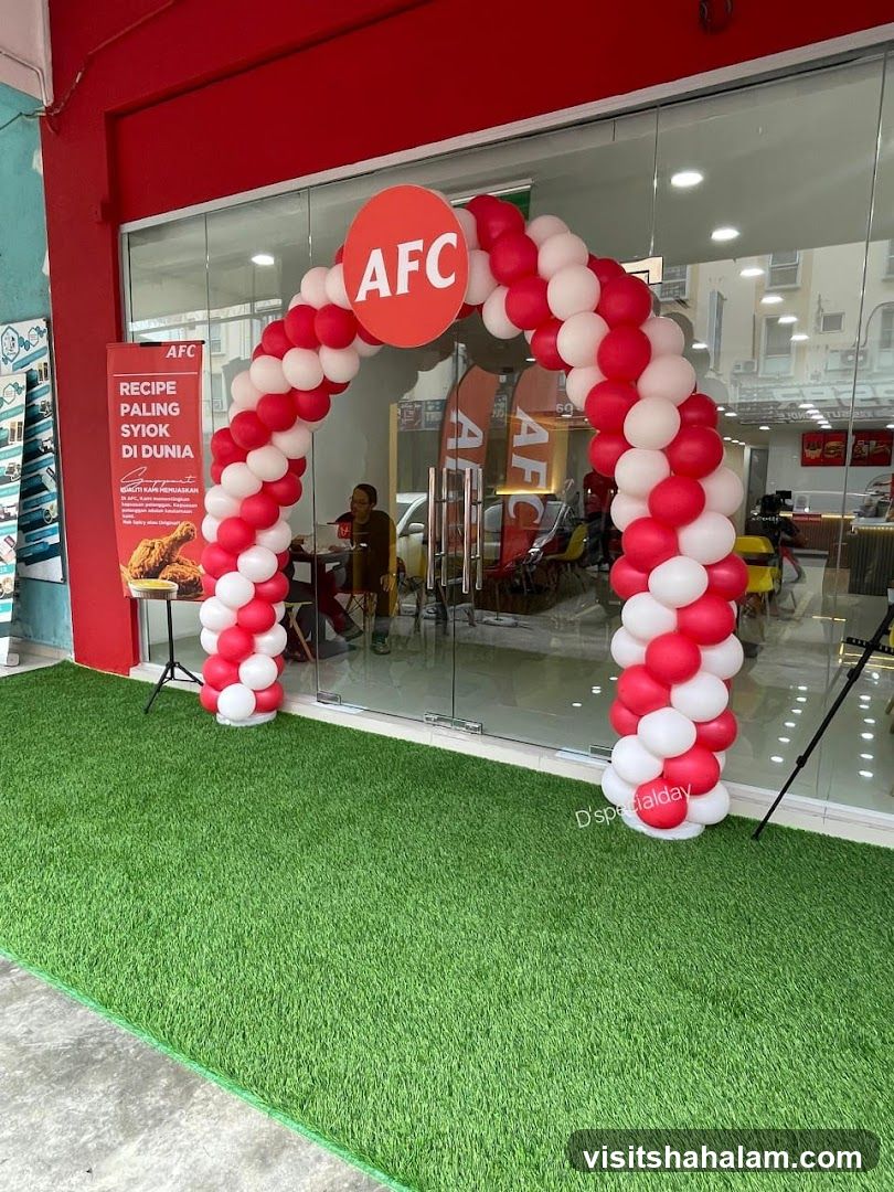 AFC Restaurant Entrance