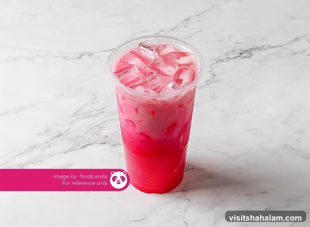 Pink Drink with Ice