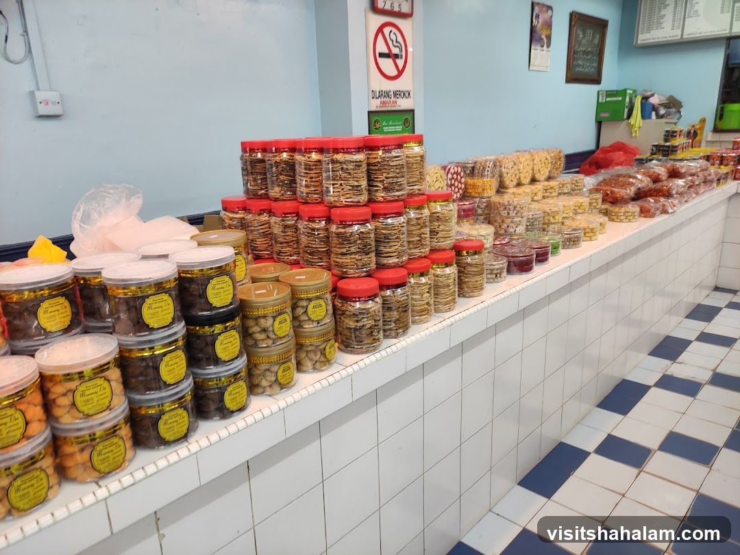 Assortment of Cookies and Snacks