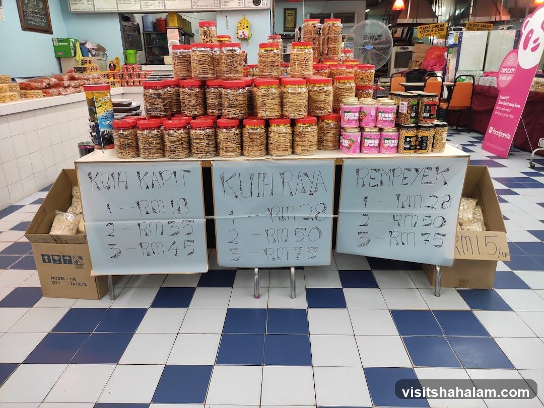 Snack Display with Pricing