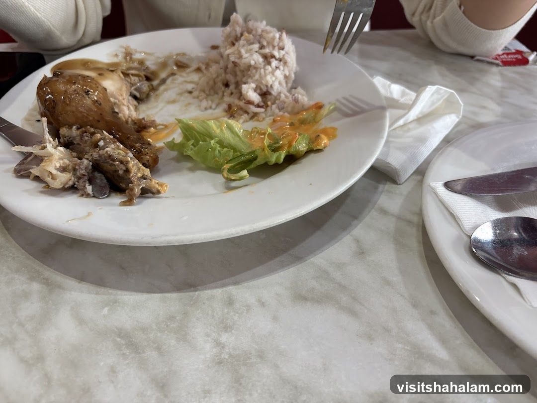 Partially Eaten Meal