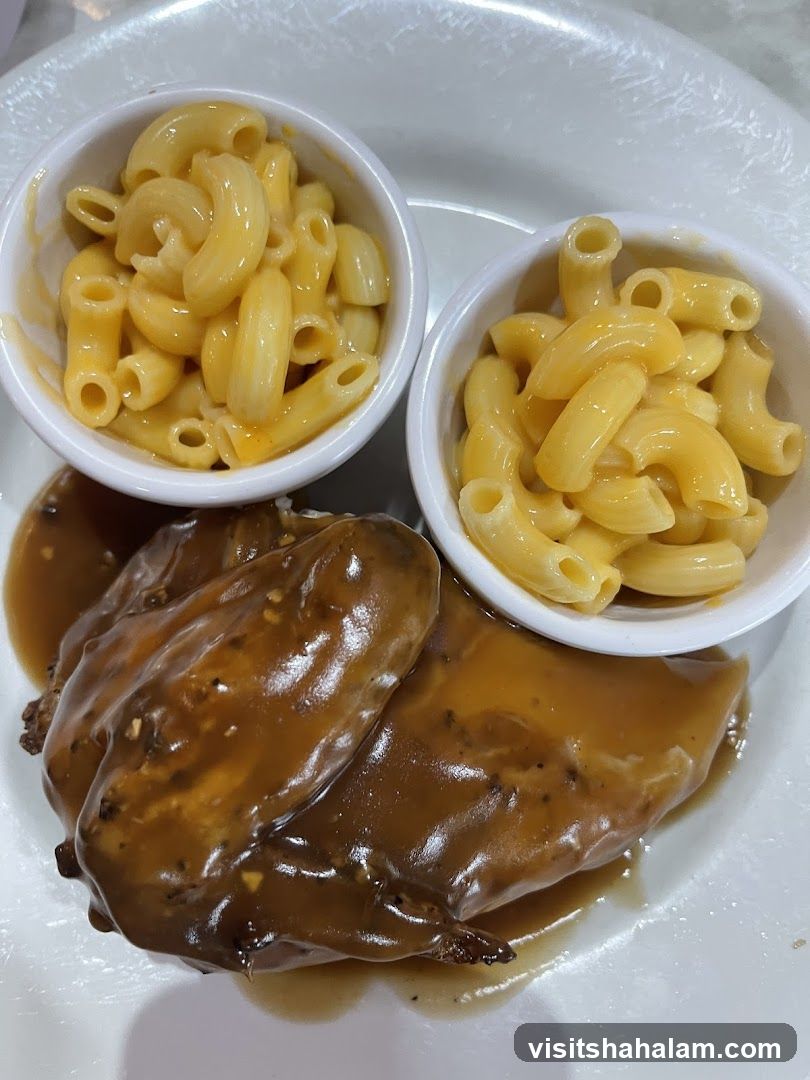 Chicken with Macaroni and Cheese