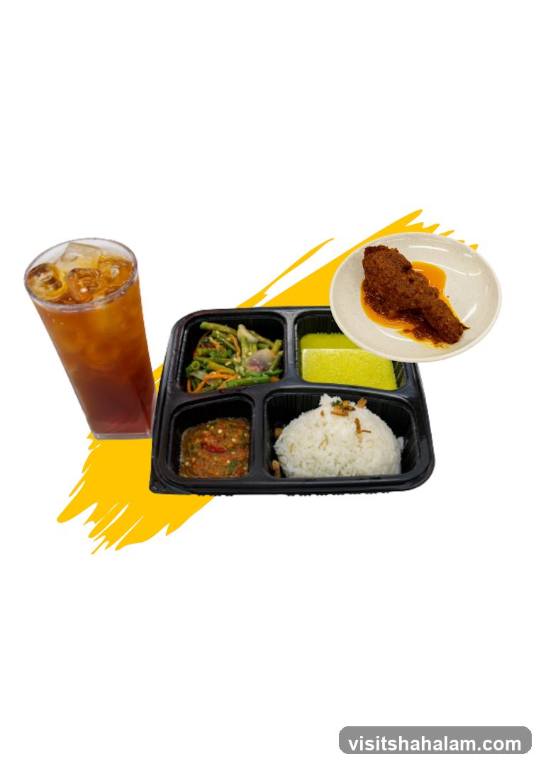 Meal Tray with Drink