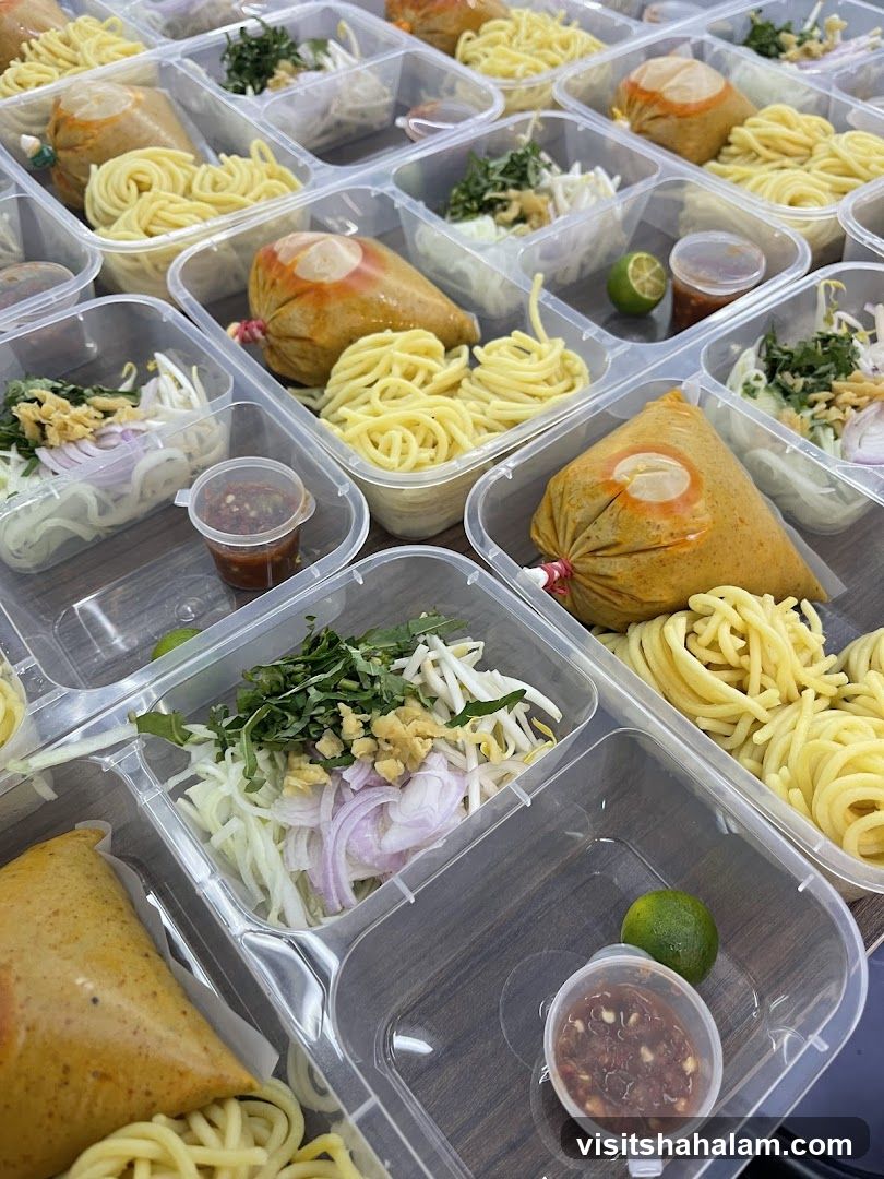 Pre-portioned noodle dishes