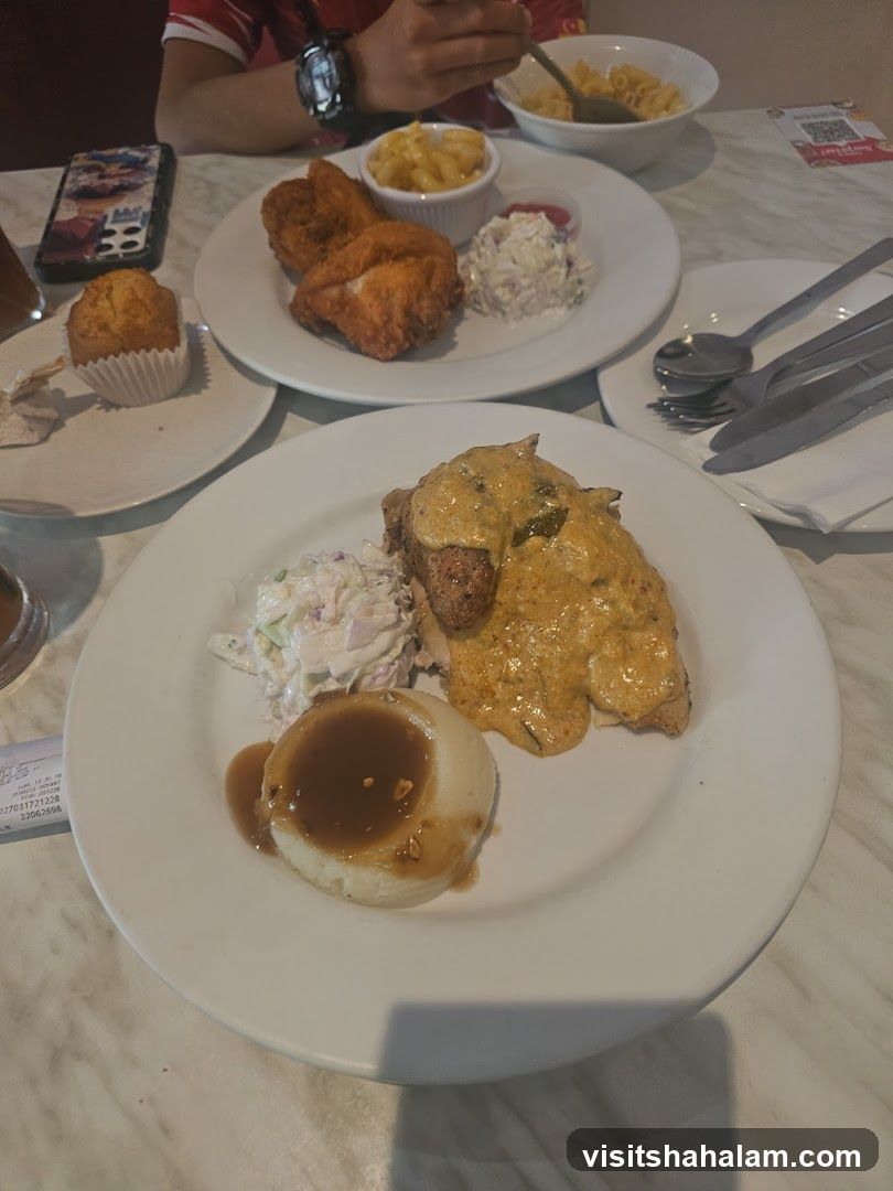Fried Chicken Dinner