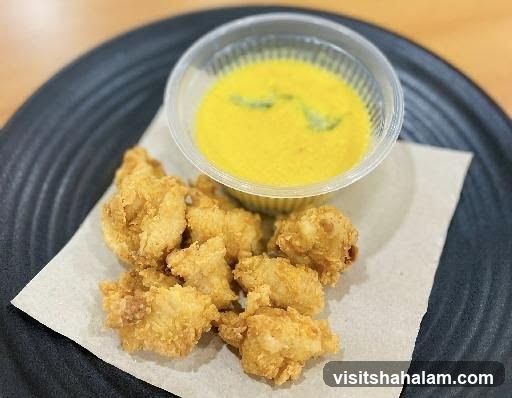 Fried Chicken Bites with Sauce