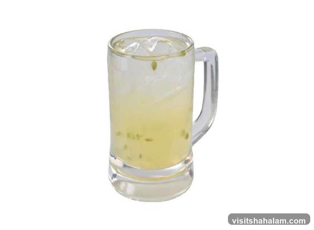 Glass of Passion Fruit Juice