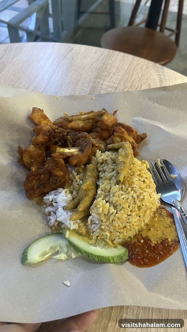 Fried Chicken and Rice