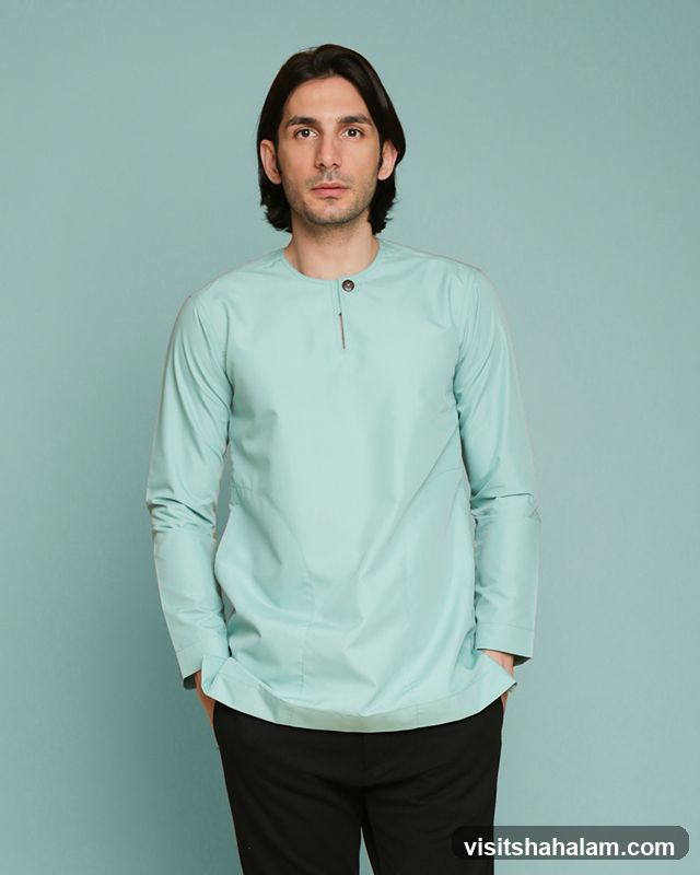 Man in Teal Kurta