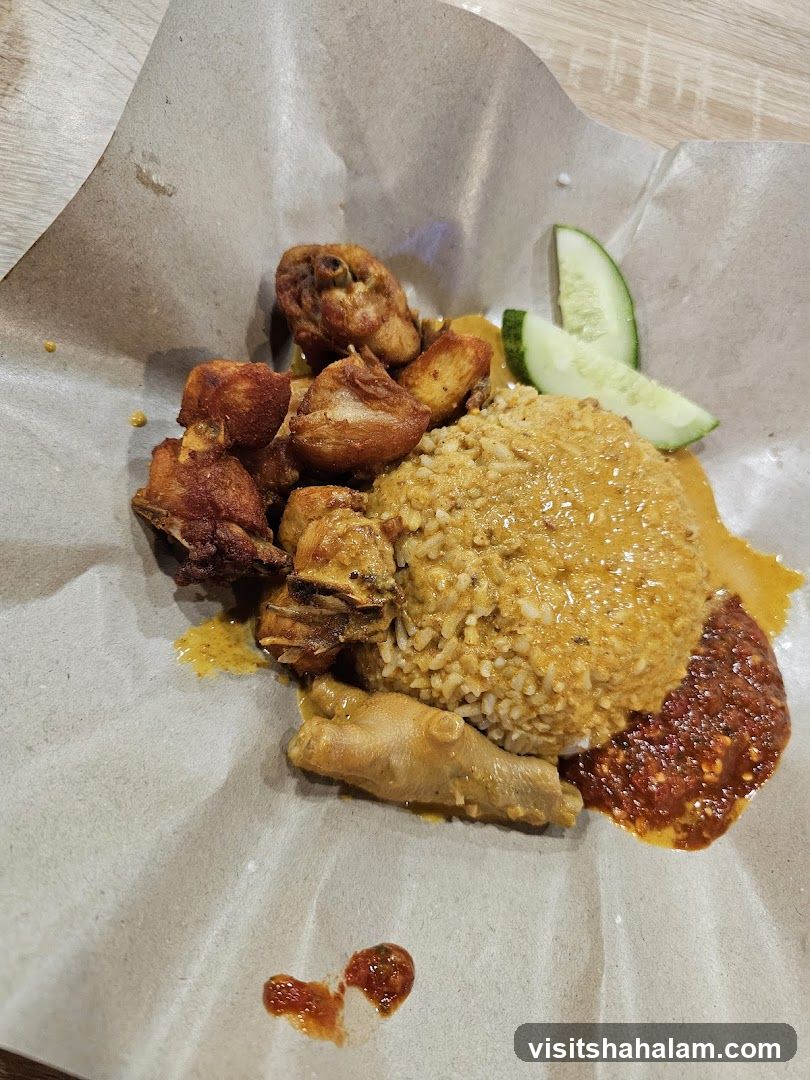 Fried Chicken with Rice