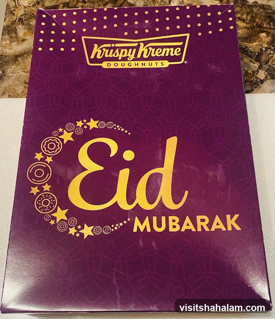 Krispy Kreme Eid Mubarak Box