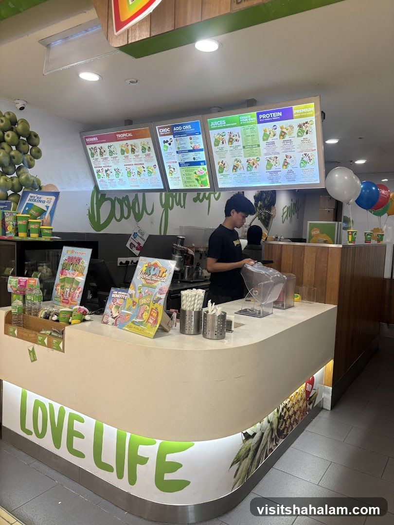 Juice Bar Counter