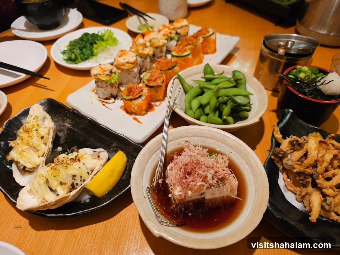 Japanese Food Spread