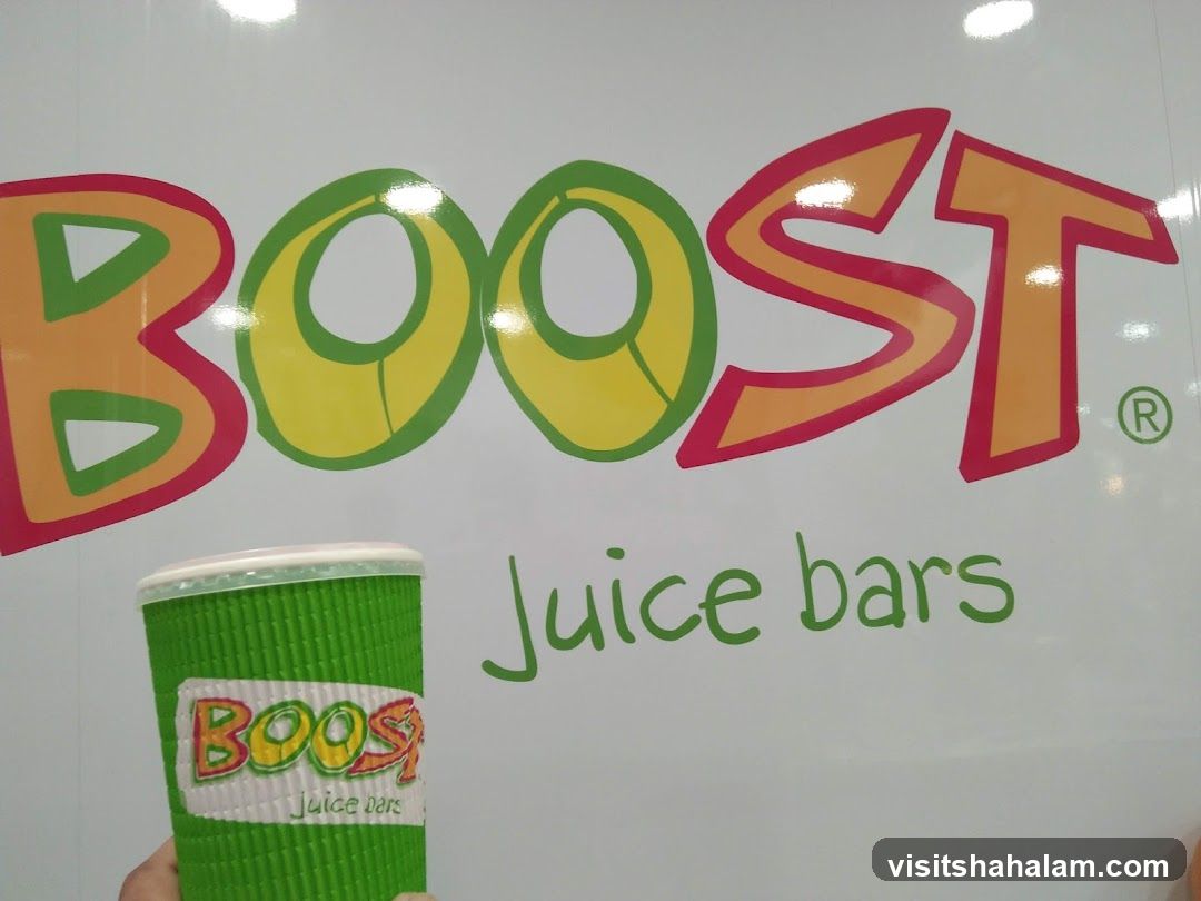 Boost Juice Bars Logo and Cup