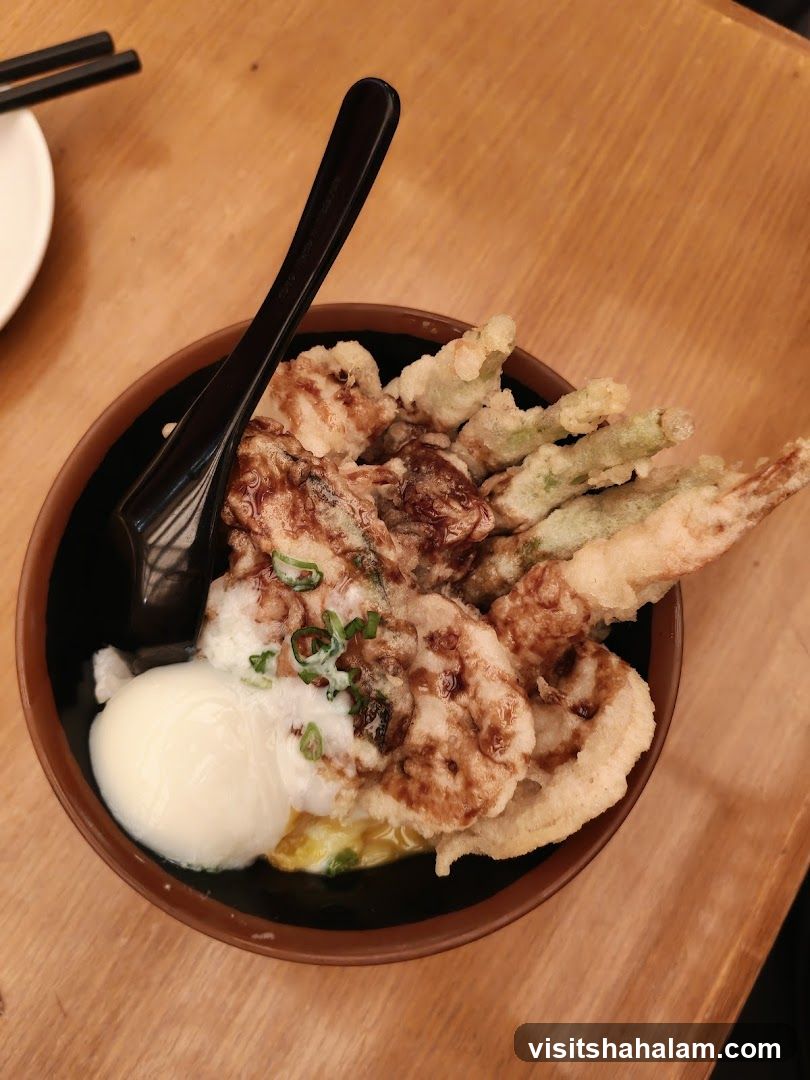 Tempura Bowl with Egg
