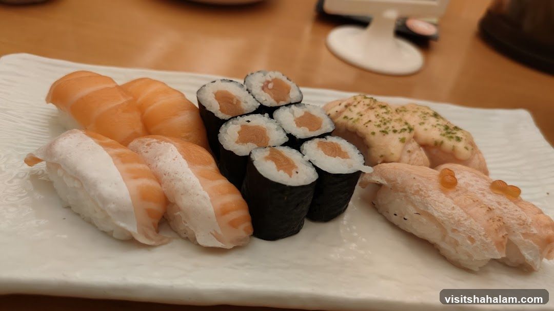 Salmon Sushi Platter