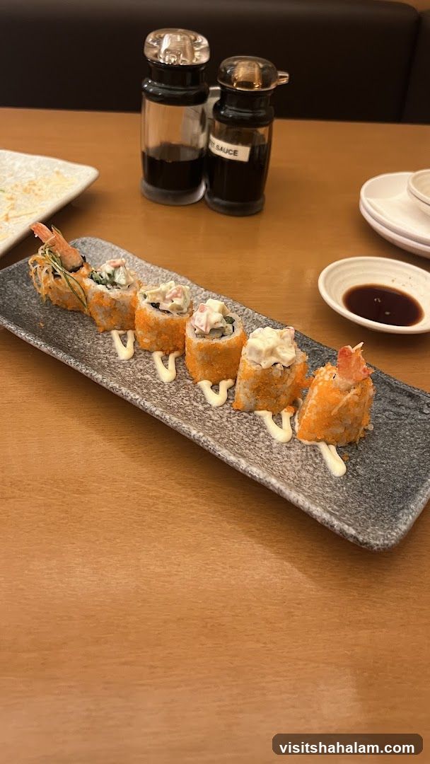 Sushi Rolls with Shrimp