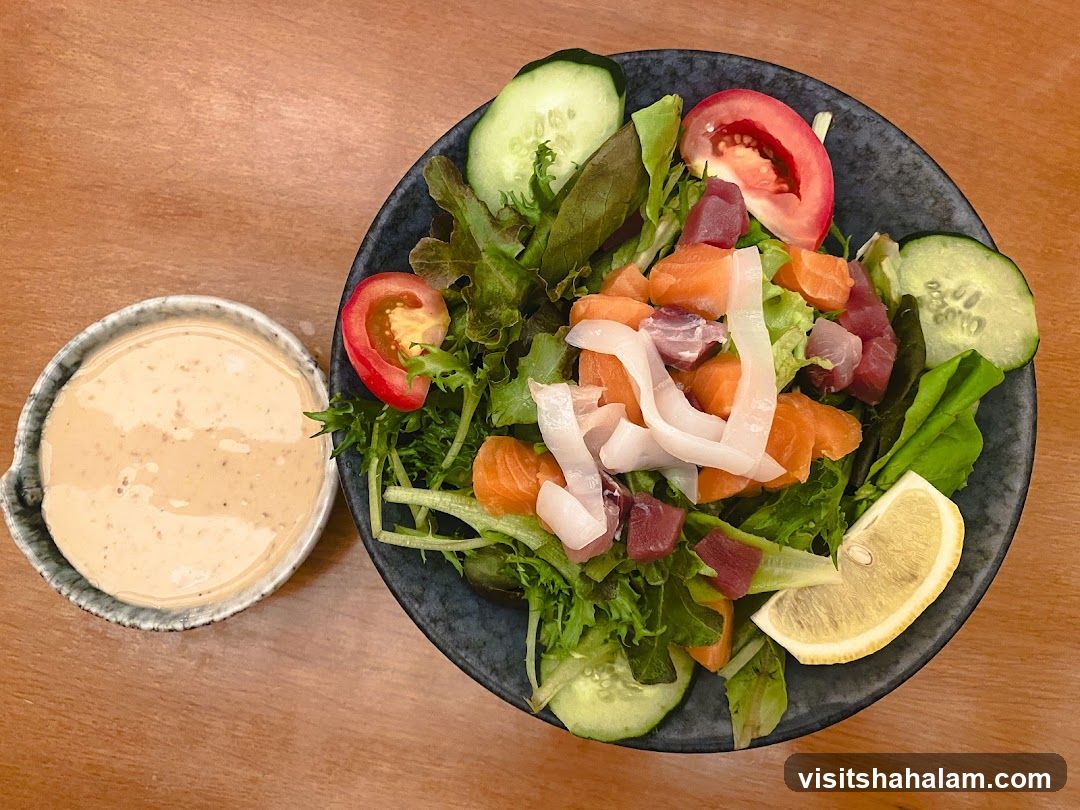 Sashimi Salad