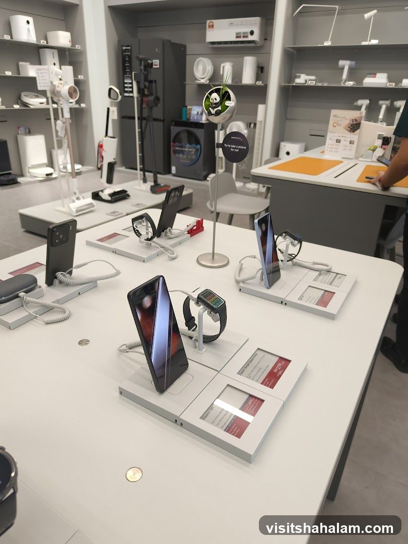 Electronics Store Display