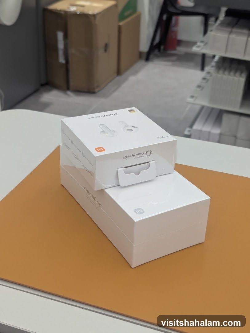 Xiaomi Earbuds Boxes