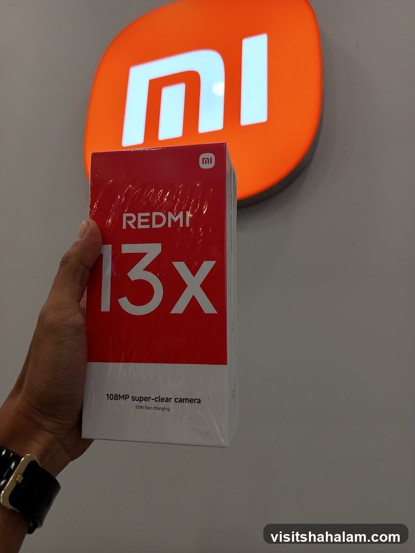 Redmi 13x phone box
