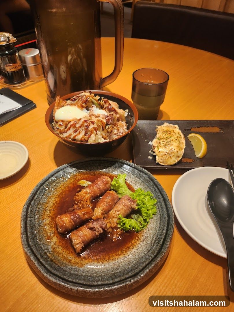 Japanese Food Platter